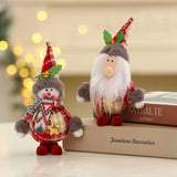 Christmas Dolls – Santa, Snowman & Deer Figurines - Rey.me