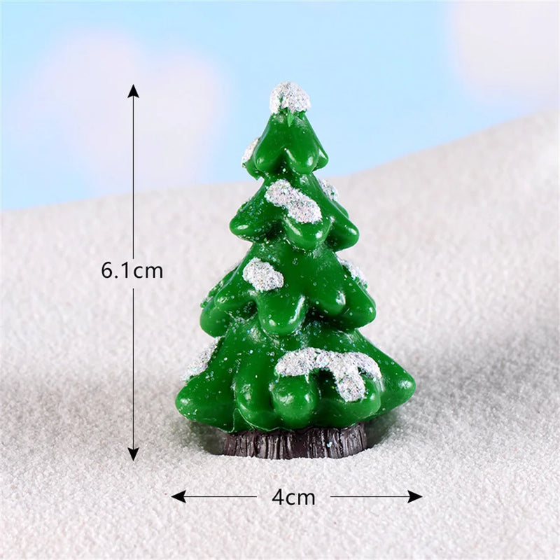 Mini Resin Christmas Figurines Set - Rey.me