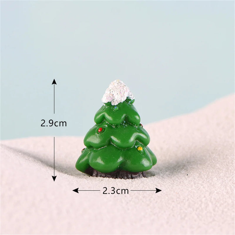 Mini Resin Christmas Figurines Set - Rey.me