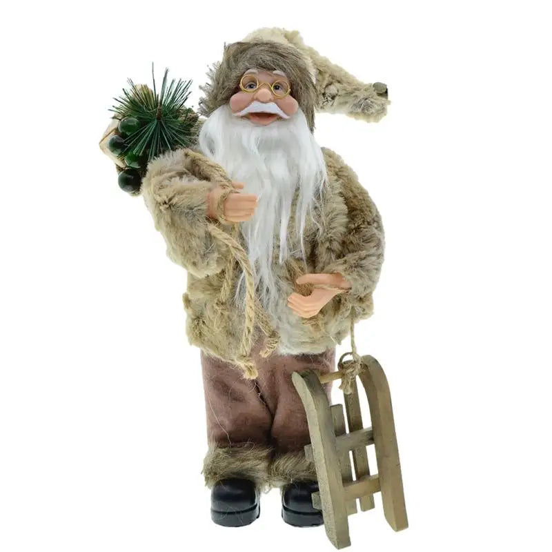 Standing Santa Claus Dolls – Christmas Ornaments for Decor - Rey.me