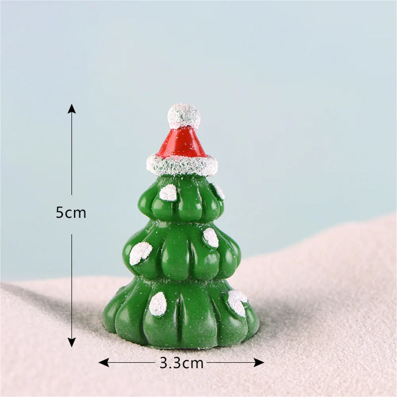 Mini Resin Christmas Figurines Set - Rey.me