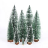 Mini Pine Needle Christmas Trees - Rey.me