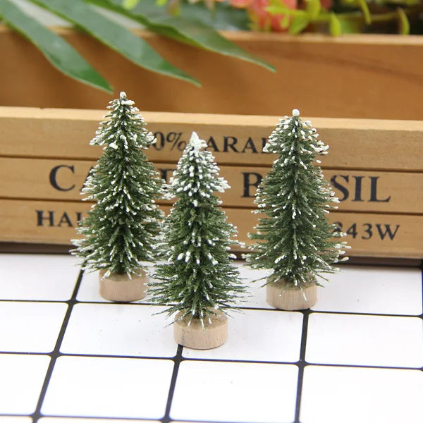 Mini Pine Tree Decorations (10pcs) - Rey.me