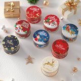 Christmas Candy Tins – Santa & Elk Printed Gift Boxes - Rey.me