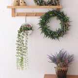 40-42cm Artificial Lavender Wreath - Rey.me