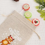 Christmas Gift Bags – Santa & Snowflake Linen Pouches - Rey.me