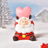 Santa & Snowman Mini Figurines - Rey.me