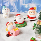 Santa & Snowman Mini Figurines - Rey.me