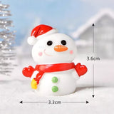 Santa & Snowman Mini Figurines - Rey.me