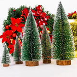 Mini Pine Needle Christmas Trees - Rey.me